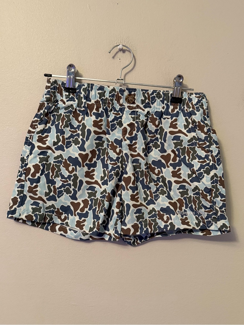 Properly Tied Terra Camo Mallard Shorts